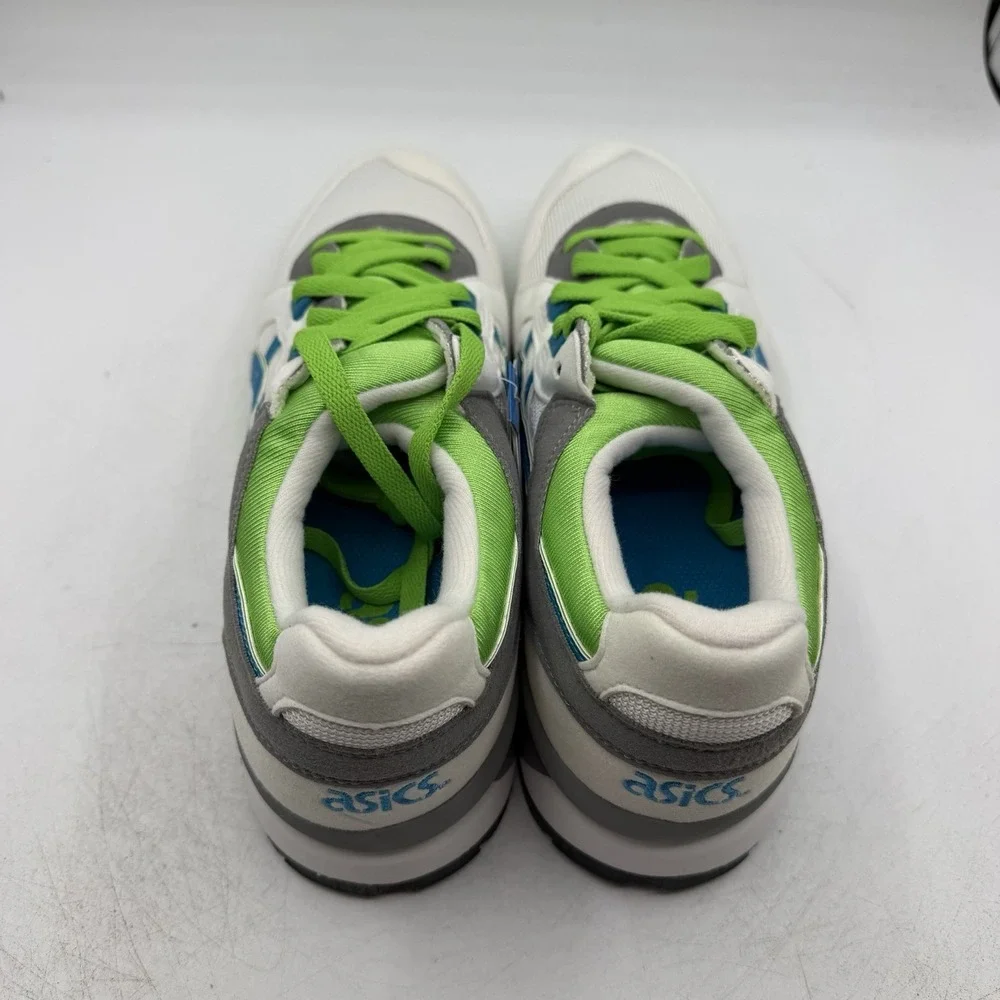 Asics GT-COOL Running Shoes Men Size 9 White/Pacific Blue Sneakers H311N 0146